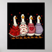 Valentine Funny Math Equation 6 7 Six Seven Meme T Poster (Voorkant)