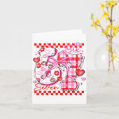 Valentine Funny Six Seven 6 7 Meme Slang Men Women Kaart (Gele Bloem)