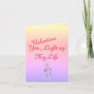 Valentine G kaart: Jij laat mijn leven schitteren Feestdagen Kaart