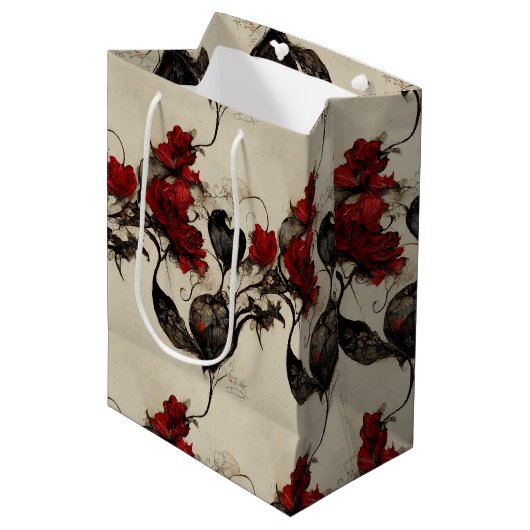 Valentine Geschenktüte Medium Cadeauzakje (Voorkant Gekanteld)