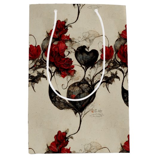 Valentine  Geschenktüte Medium Cadeauzakje (Voorkant)