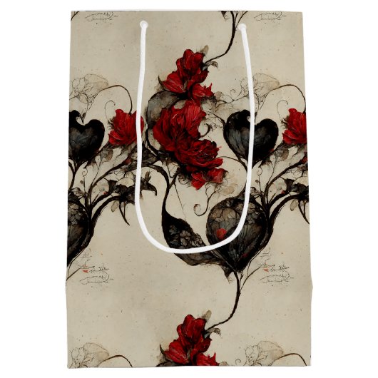 Valentine  Geschenktüte Medium Cadeauzakje (Achterkant)