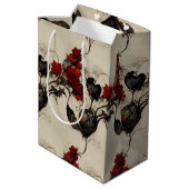 Valentine Geschenktüte Medium Cadeauzakje (Achterkant Gekanteld)