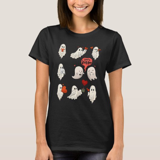 Valentine Ghost Tees, You're Beauti-boo, Funny Val T-shirt (Voorkant)
