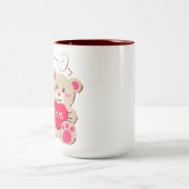 Valentine Gift Tweekleurige Koffiemok (Center)