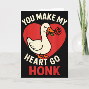 Valentine Goose Love Valentines - Jij Maakt Mijn H Kaart