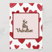 Valentine Greeting Card for Loved Ones Feestdagenkaart (Voorkant)