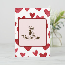 Valentine Greeting Card for Loved Ones Feestdagenkaart