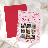 Valentine Hand Drawn How Old Was The Daddy Game Kaart