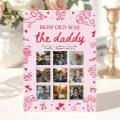 Valentine Hand Drawn How Old Was The Daddy Game Kaart
