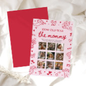 Valentine Hand Drawn How Old Was The Mommy Game Kaart