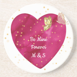 Valentine Heart  Coaster Zandsteen Onderzetter