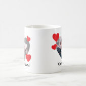Valentine Heart Personalized Mug Koffiemok (Center)