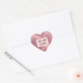 Valentine Heart Sticker Show Someone You Care (Envelop)