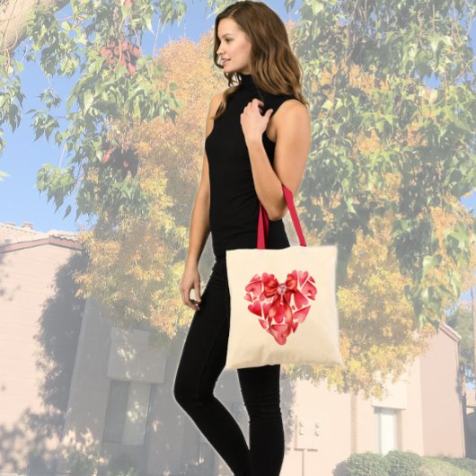Valentine Hearts Boodschappentas Tote Bag