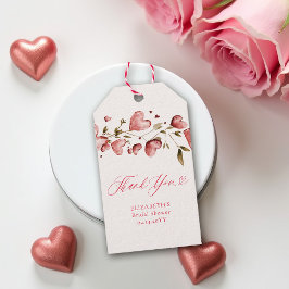 Valentine Hearts Love Garden Vines Bridal Shower Cadeaulabel