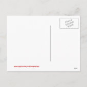 Valentine Humor with Vintage Circus Art Feestdagenkaart (Achterkant)