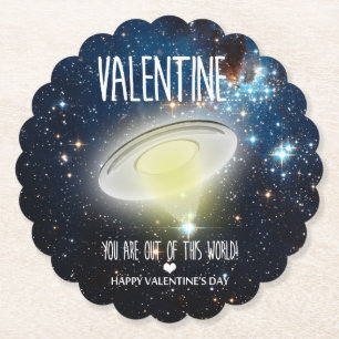Valentine, je bent werkelijk geweldig! kartonnen onderzetters