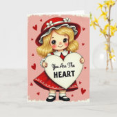 Valentine Jij Bent De Hart Card Kaart (Gele Bloem)