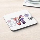 Valentine joy bier onderzetter (Linkerzijde)