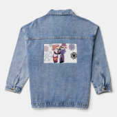 Valentine joy denim jacket (Achterkant)