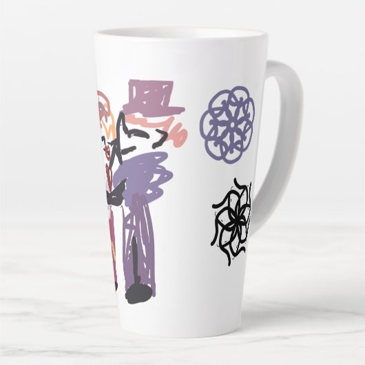 Valentine joy latte mok (Rechterhoek)