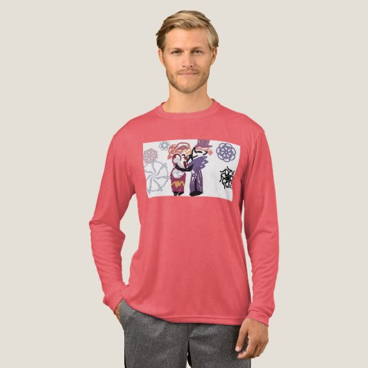 Valentine joy Tri-Blend shirt (Voorkant)