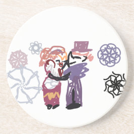 Valentine joy zandsteen onderzetter