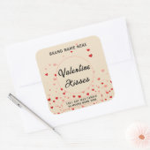 Valentine Kisses Candle –  Modern Love Label (Envelop)
