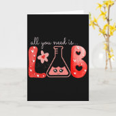 Valentine Laboratory Medische Laboratoriumwetensch Kaart (Gele Bloem)