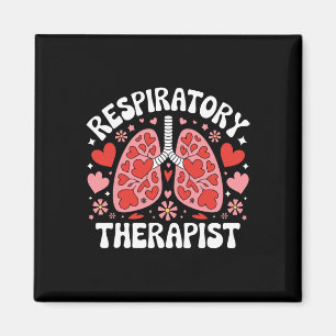Valentine Long Hart Ademhalingstherapeut Pulmon Magneet