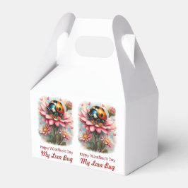  Valentine Love Bug on Blossoms Rose Bedankdoosjes