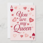 Valentine Love Card | Romantic for Him & Her Bedankkaart (Voorkant)