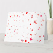 Valentine Love Card | Romantic for Him & Her Bedankkaart (Achterkant)