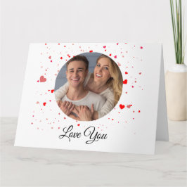 Valentine Love Card | Romantic for Him & Her Bedankkaart