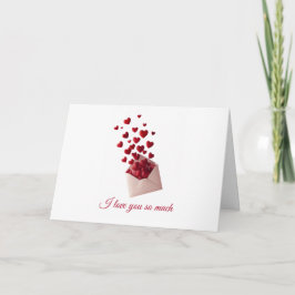 Valentine Love Card | Romantic for Him & Her Bedankkaart