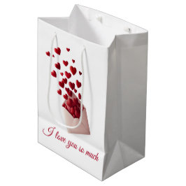 Valentine Love Card | Romantic for Him & Her Medium Cadeauzakje
