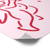 Valentine Love is in the Air Bridal Shower Welcome Poster (Hoek)