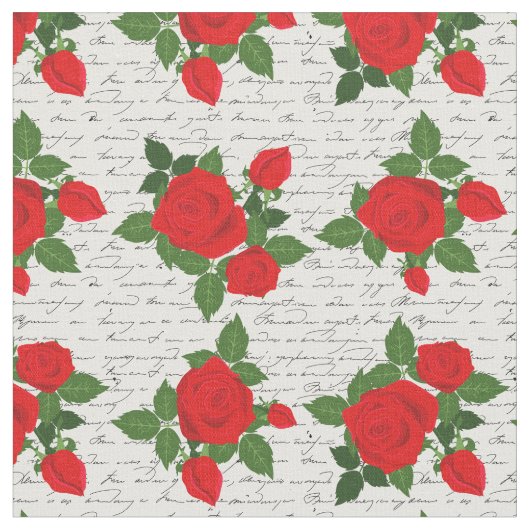 valentine love letter red roses romantic stof (Close Up)