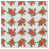 valentine love letter red roses romantic stof (Swatch)