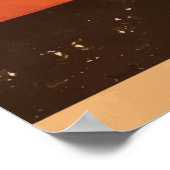 Valentine - Love on the Menu Retro Snoepwinkel Poster (Hoek)