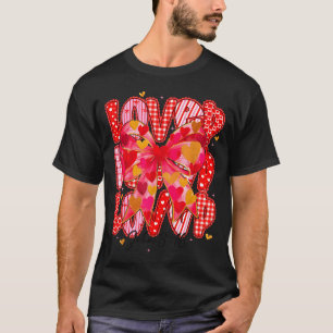 Valentine Loved John 3_16 Jezus Christelijk Kruis T-shirt