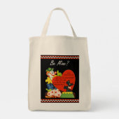 Valentine Not Clowning Around Scottish Terrier Tote Bag (Achterkant)