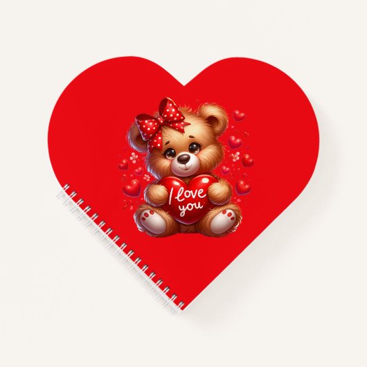 Valentine Notebook Notitieboek (Voorkant)