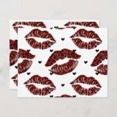 Valentine Notitiekaartje (Voorkant / Achterkant)