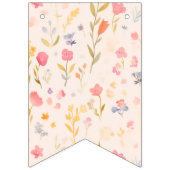 Valentine Party Decor with Roses and Cute Kitten Vlaggetjes (Eerste vlag)