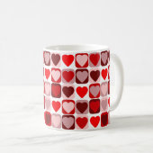 Valentine Patchwork Koffiemok (Voorkant rechts)