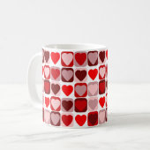 Valentine Patchwork Koffiemok (Voorkant links)