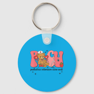 Valentine Picu Verpleegster Beer Kindergeneeskunde Sleutelhanger