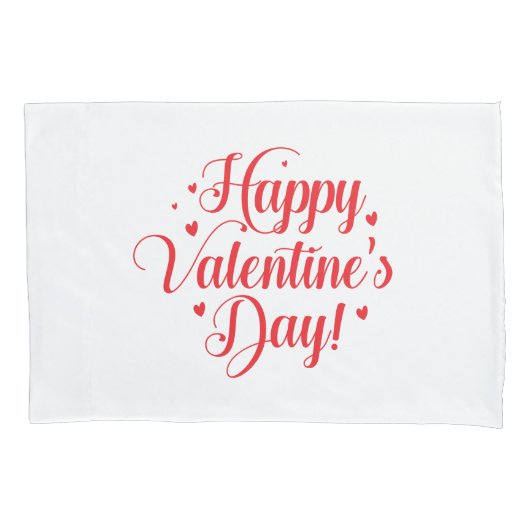 Valentine Pillowcase Kussensloop (Voorkant)